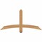 Ekena Millwork Bellingham Timber Gable Bracket, Western Red Cedar, 48"W x 24"H x 3 1/2"D x 3 1/2"F, 12/12 Pitch GBW048X24X0404BEL00SWR - alternate 1